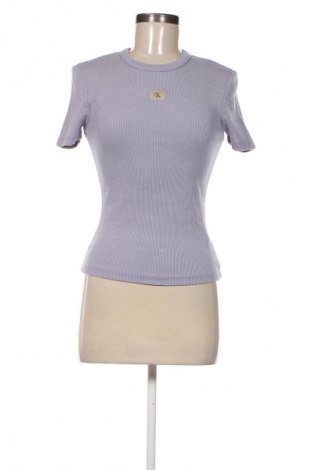 Damen T-Shirt Calvin Klein Jeans, Größe S, Farbe Lila, Preis € 54,99