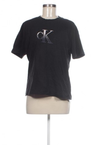 Damen T-Shirt Calvin Klein Jeans, Größe M, Farbe Schwarz, Preis € 27,99
