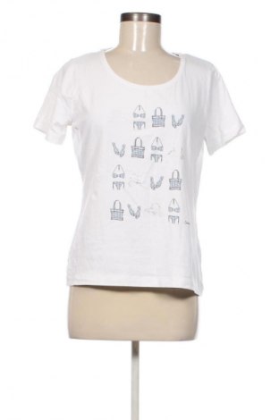 Damski T-shirt Escada Sport, Rozmiar L, Kolor Biały, Cena 102,99 zł