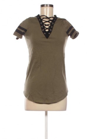 Damski T-shirt Fb Sister, Rozmiar XS, Kolor Brązowy, Cena 39,08 zł