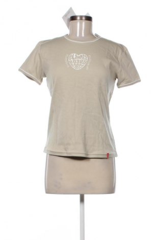 Γυναικείο t-shirt Feel Free, Μέγεθος XL, Χρώμα  Μπέζ, Τιμή 14,30 €