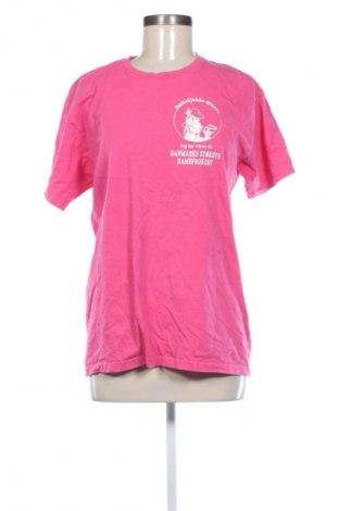 Damski T-shirt Fruit Of The Loom, Rozmiar M, Kolor Różowy, Cena 25,99 zł