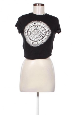 Tricou de femei H&M Divided, Mărime XS, Culoare Negru, Preț 29,99 Lei