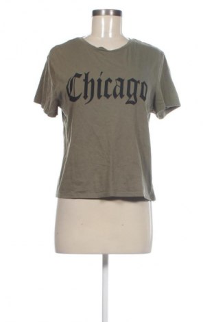 Damski T-shirt H&M Divided, Rozmiar L, Kolor Zielony, Cena 40,45 zł