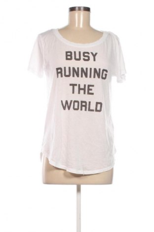 Γυναικείο t-shirt Hollister, Μέγεθος M, Χρώμα Λευκό, Τιμή 9,99 €