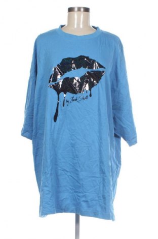 Tricou de femei James & Nicholson, Mărime 4XL, Culoare Albastru, Preț 53,99 Lei