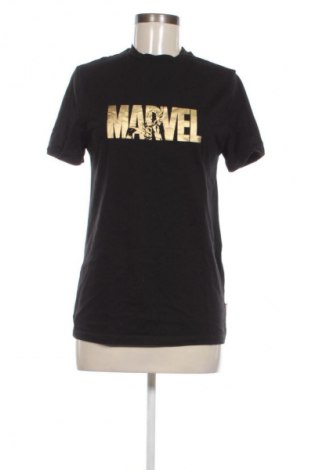 Damski T-shirt Marvel, Rozmiar XS, Kolor Czarny, Cena 40,45 zł