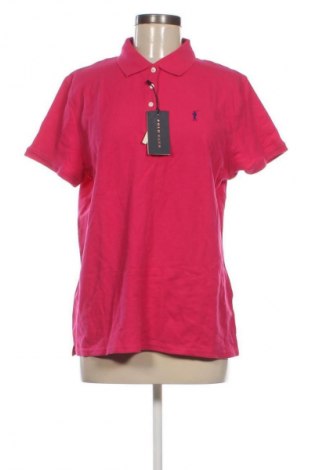 Damen T-Shirt Polo Club, Größe XL, Farbe Rosa, Preis 47,56 €