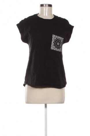 Damski T-shirt Reserved, Rozmiar S, Kolor Czarny, Cena 39,31 zł
