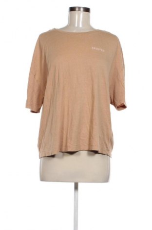Damski T-shirt Reserved, Rozmiar XL, Kolor Beżowy, Cena 39,05 zł