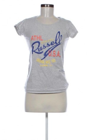 Damen T-Shirt Russell Athletic, Größe M, Farbe Grau, Preis 8,68 €