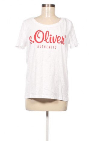 Damen T-Shirt S.Oliver, Größe M, Farbe Weiß, Preis 9,21 €