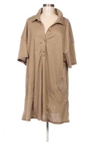 Γυναικείο t-shirt SHEIN, Μέγεθος XXL, Χρώμα  Μπέζ, Τιμή 8,99 €