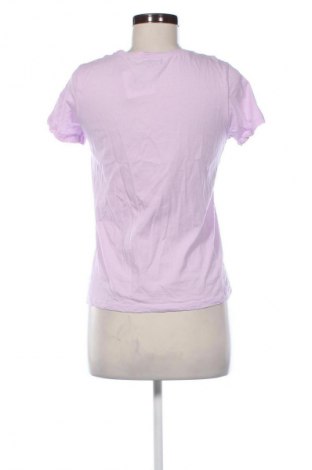 Damski T-shirt Sinsay, Rozmiar XS, Kolor Fioletowy, Cena 23,99 zł