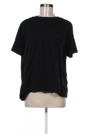 Damski T-shirt Sinsay, Rozmiar XL, Kolor Czarny, Cena 25,99 zł