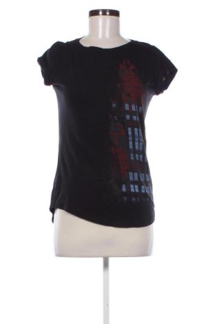Damen T-Shirt Sisley, Größe XS, Farbe Schwarz, Preis 13,81 €