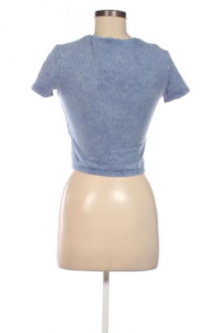 Damski T-shirt Stradivarius, Rozmiar S, Kolor Niebieski, Cena 39,08 zł