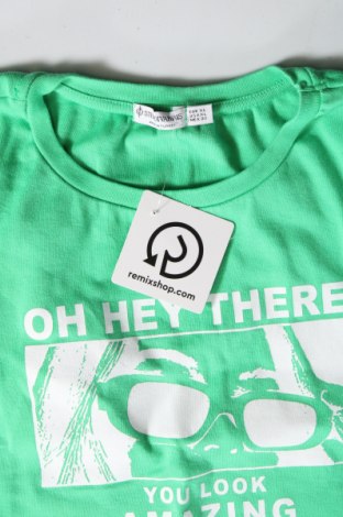 Damski T-shirt Stradivarius, Rozmiar XL, Kolor Zielony, Cena 40,45 zł