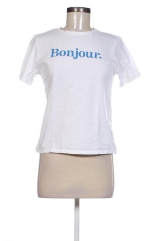 Tricou de femei Stradivarius, Mărime S, Culoare Alb, Preț 30,99 Lei
