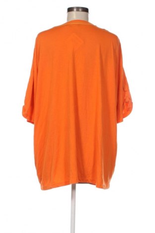 Γυναικείο t-shirt Ulla Popken, Μέγεθος 3XL, Χρώμα Πορτοκαλί, Τιμή 15,99 €