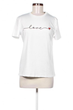 Γυναικείο t-shirt Unbranded, Μέγεθος M, Χρώμα Λευκό, Τιμή 7,99 €