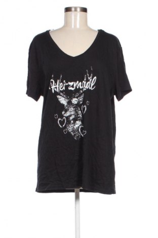 Tricou de femei Unbranded, Mărime 3XL, Culoare Negru, Preț 68,99 Lei