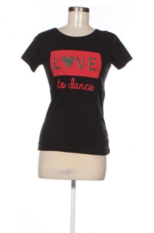 Γυναικείο t-shirt Unbranded, Μέγεθος M, Χρώμα Μαύρο, Τιμή 8,70 €