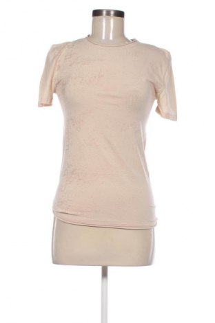 Tricou de femei United Colors Of Benetton, Mărime M, Culoare Bej, Preț 47,37 Lei