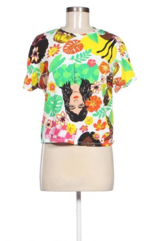Damen T-Shirt Zara, Größe M, Farbe Mehrfarbig, Preis 9,99 €