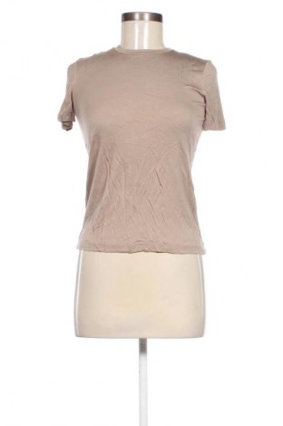 Γυναικείο t-shirt Zara, Μέγεθος S, Χρώμα Καφέ, Τιμή 8,99 €