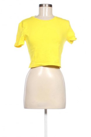 Γυναικείο t-shirt Zara, Μέγεθος M, Χρώμα Κίτρινο, Τιμή 6,06 €