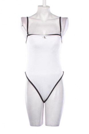Damski strój kąpielowy Calvin Klein, Rozmiar L, Kolor Biały, Cena 492,99 zł