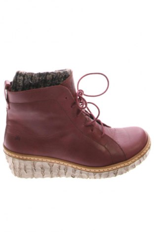 Botine de damă El Naturalista, Mărime 38, Culoare Roșu, Preț 285,22 Lei