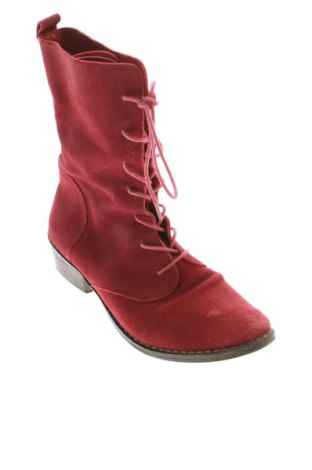 Botine de damă La Redoute, Mărime 40, Culoare Roșu, Preț 240,99 Lei