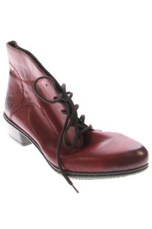 Dámské poltopánky Rieker, Veľkosť 38, Farba Červená, Cena  26,95 €