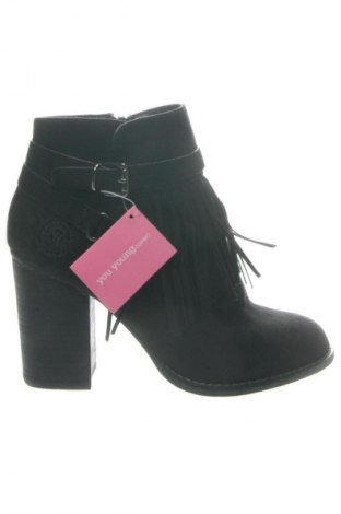 Botine de damă You Young Coveri, Mărime 37, Culoare Negru, Preț 131,99 Lei