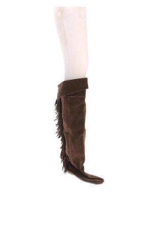 Дамски ботуши Minnetonka, Размер 35, Цвят Кафяв, Цена 107,99 лв.