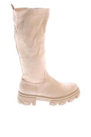 Дамски ботуши Unbranded, Размер 39, Цвят Бежов, Цена 63,99 лв.