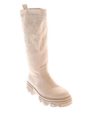 Дамски ботуши Unbranded, Размер 39, Цвят Бежов, Цена 63,99 лв.