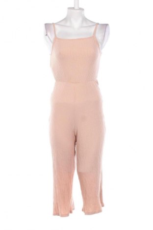 Langer Damen-Overall Bershka, Größe M, Farbe Rosa, Preis 39,39 €
