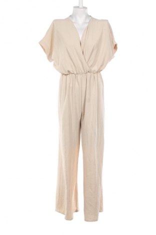 Дамски дълъг гащеризон Unbranded, Размер S, Цвят Бежов, Цена 39,99 лв.