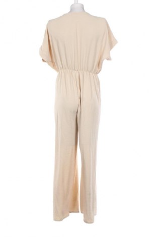 Дамски дълъг гащеризон Unbranded, Размер S, Цвят Бежов, Цена 39,99 лв.