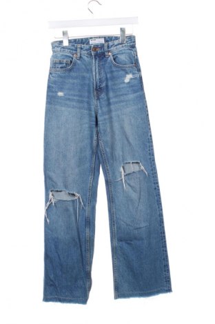 Női farmernadrág Bershka, Méret XS, Szín Kék, Ár 5 800 Ft