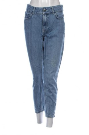 Damskie jeansy Bershka, Rozmiar M, Kolor Niebieski, Cena 41,99 zł