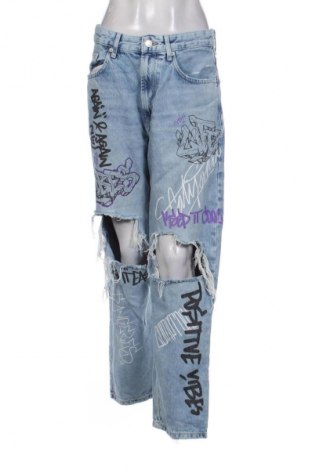 Női farmernadrág Bershka, Méret M, Szín Kék, Ár 5 865 Ft