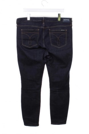 Дамски дънки Calvin Klein Jeans, Размер XXL, Цвят Син, Цена 67,99 лв.