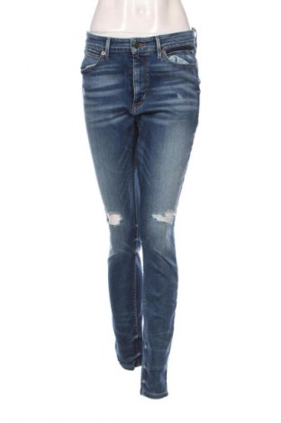 Damskie jeansy Guess, Rozmiar M, Kolor Niebieski, Cena 172,41 zł