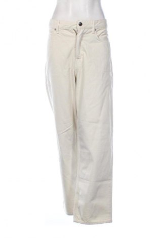 Damskie jeansy H&M, Rozmiar XXL, Kolor Beżowy, Cena 45,98 zł