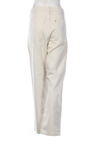 Damskie jeansy H&M, Rozmiar XXL, Kolor Beżowy, Cena 45,98 zł