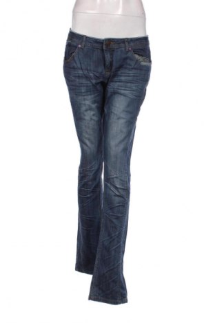 Damskie jeansy Naf Naf, Rozmiar L, Kolor Niebieski, Cena 72,99 zł